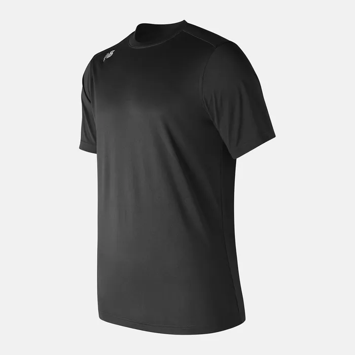 Men Short Sleeve Tech Tee Team Black New Balance Shirts