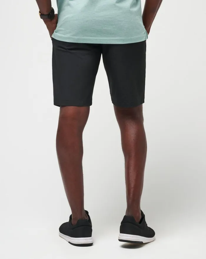 Men Shorts TravisMathew BECK SHORT 95IN Black Men Shorts TravisMathew BECK SHORT 95IN Black
