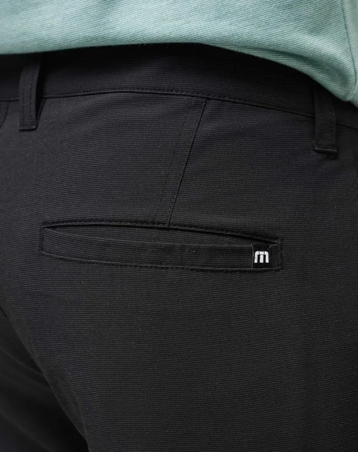 Men Shorts TravisMathew BECK SHORT 95IN Black Men Shorts TravisMathew BECK SHORT 95IN Black