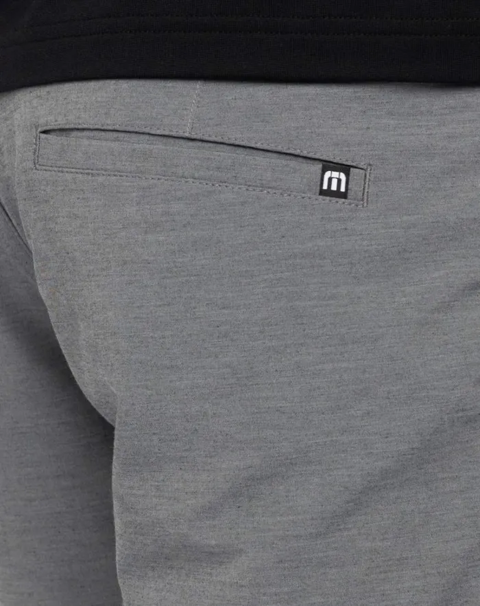 Men Shorts TravisMathew BERMUDA SHORT 8IN Heather Sleet Men Shorts TravisMathew BERMUDA SHORT 8IN Heather Sleet