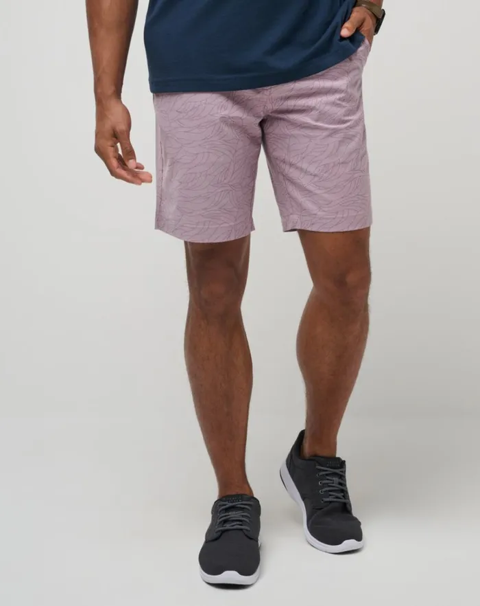 Men Shorts TravisMathew GUIDING LIGHT SHORT 9IN Elderberry