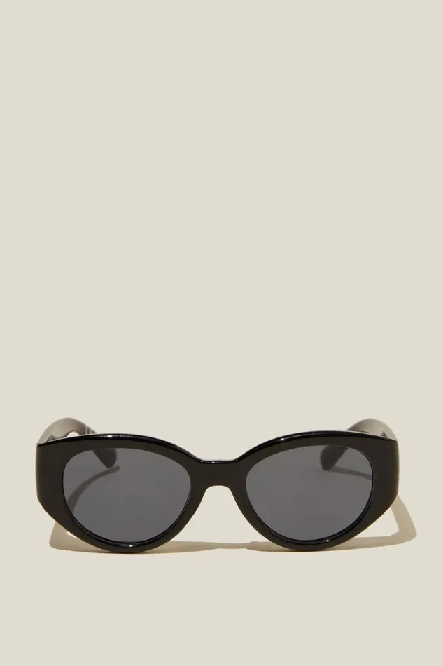 Men Sunglasses Cotton On Drifter Sunglasses Blackblack Smoke