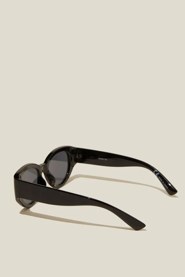 Men Sunglasses Cotton On Drifter Sunglasses Blackblack Smoke