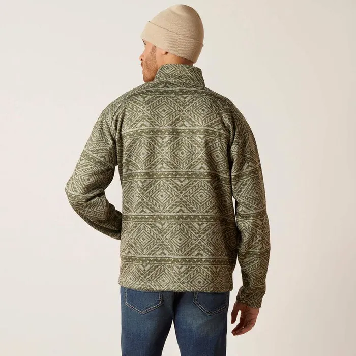Men Sweatshirts and Hoodies Ariat Caldwell Full Zip Sweater Olive Leaf Southwest Men Sweatshirts and Hoodies Ariat Caldwell Full Zip Sweater Olive Leaf Southwest