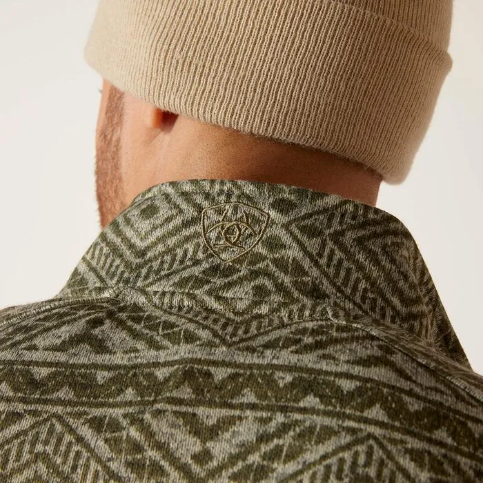 Men Sweatshirts and Hoodies Ariat Caldwell Full Zip Sweater Olive Leaf Southwest Men Sweatshirts and Hoodies Ariat Caldwell Full Zip Sweater Olive Leaf Southwest