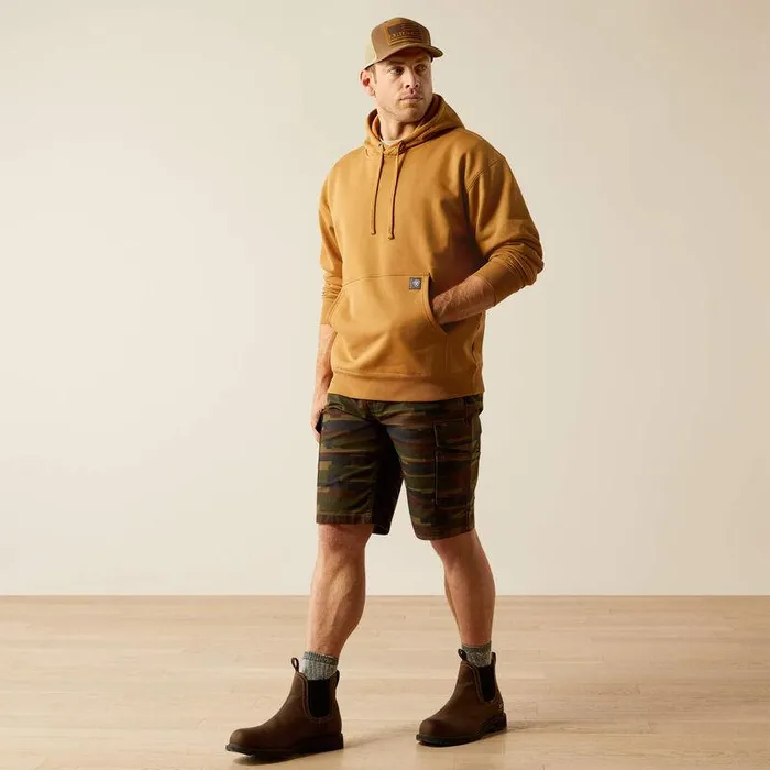 Men Sweatshirts and Hoodies Ariat Rebar Workman Hardhead Hoodie Bistro
