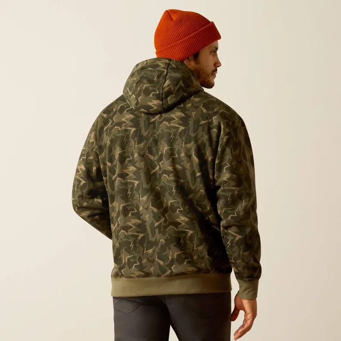 Men Sweatshirts and Hoodies Ariat Rebar Workman Shard Hoodie Deep Lichen Camo Men Sweatshirts and Hoodies Ariat Rebar Workman Shard Hoodie Deep Lichen Camo