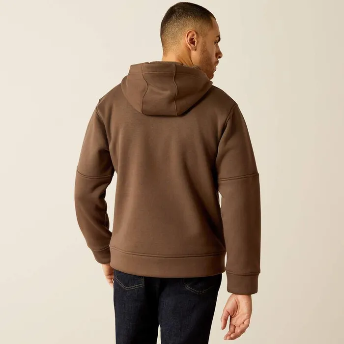 Men Sweatshirts and Hoodies Ariat Tek Fleece 20 Full Zip Hoodie Banyan Bark Men Sweatshirts and Hoodies Ariat Tek Fleece 20 Full Zip Hoodie Banyan Bark