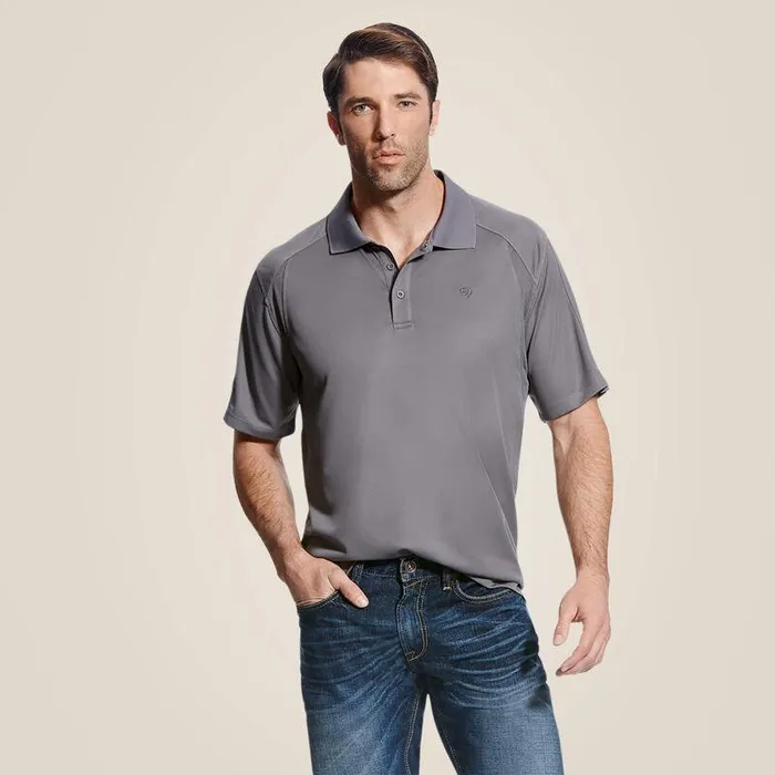 Men TShirts and Polos Ariat AC Polo Shadow