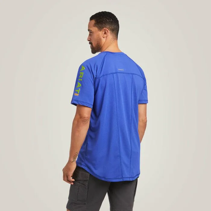 Men TShirts and Polos Ariat Rebar Heat Fighter TShirt Royal Blue Men TShirts and Polos Ariat Rebar Heat Fighter TShirt Royal Blue