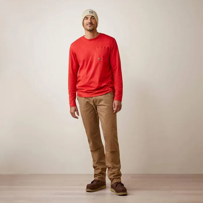 Men TShirts and Polos Ariat Rebar Workman Reflective Flag Graphic TShirt Pompeian Red Men TShirts and Polos Ariat Rebar Workman Reflective Flag Graphic TShirt Pompeian Red
