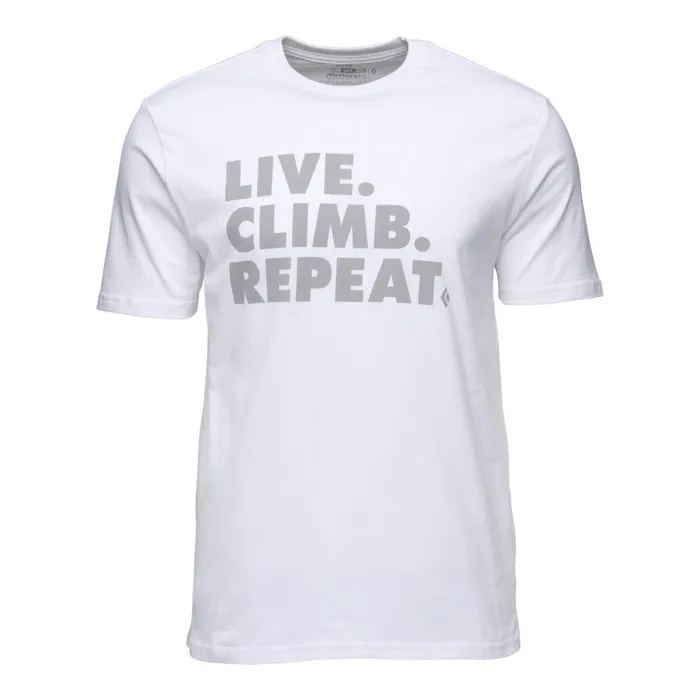 Men Tees and Tanks Black Diamond Live Climb Repeat Tee