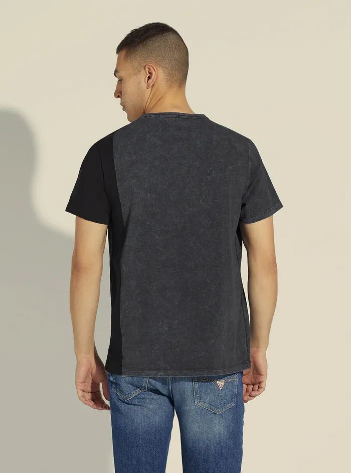 Men Tees and Tanks GUESS Black Alaska Logo Tshirt