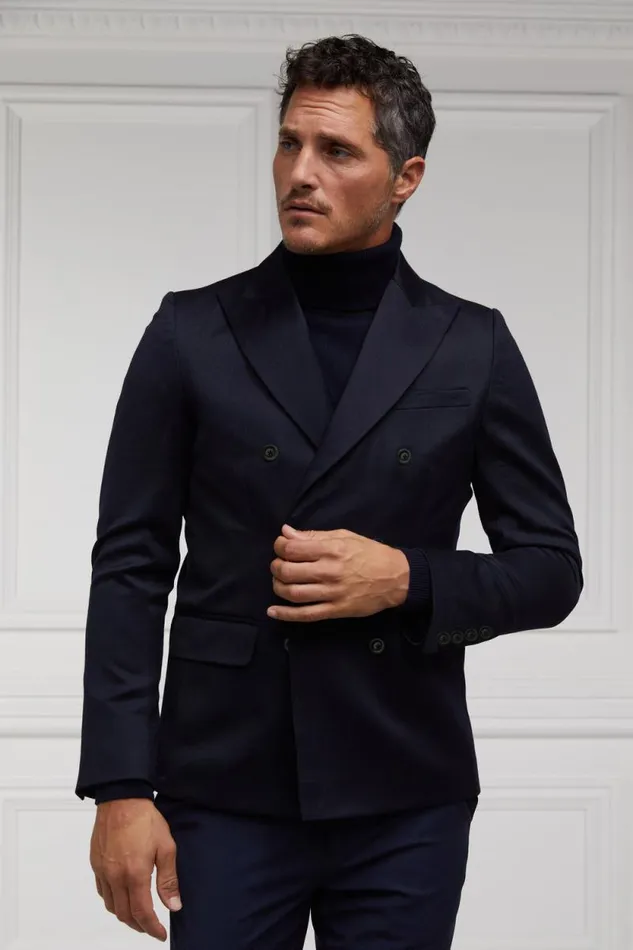 Men The Double Breasted Blazer Navy Barathea Holland Cooper Blazers Men The Double Breasted Blazer Navy Barathea Holland Cooper Blazers