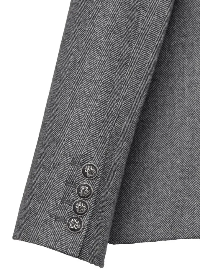 Men The Single Breasted Blazer Mono Herringbone Holland Cooper Blazers Men The Single Breasted Blazer Mono Herringbone Holland Cooper Blazers