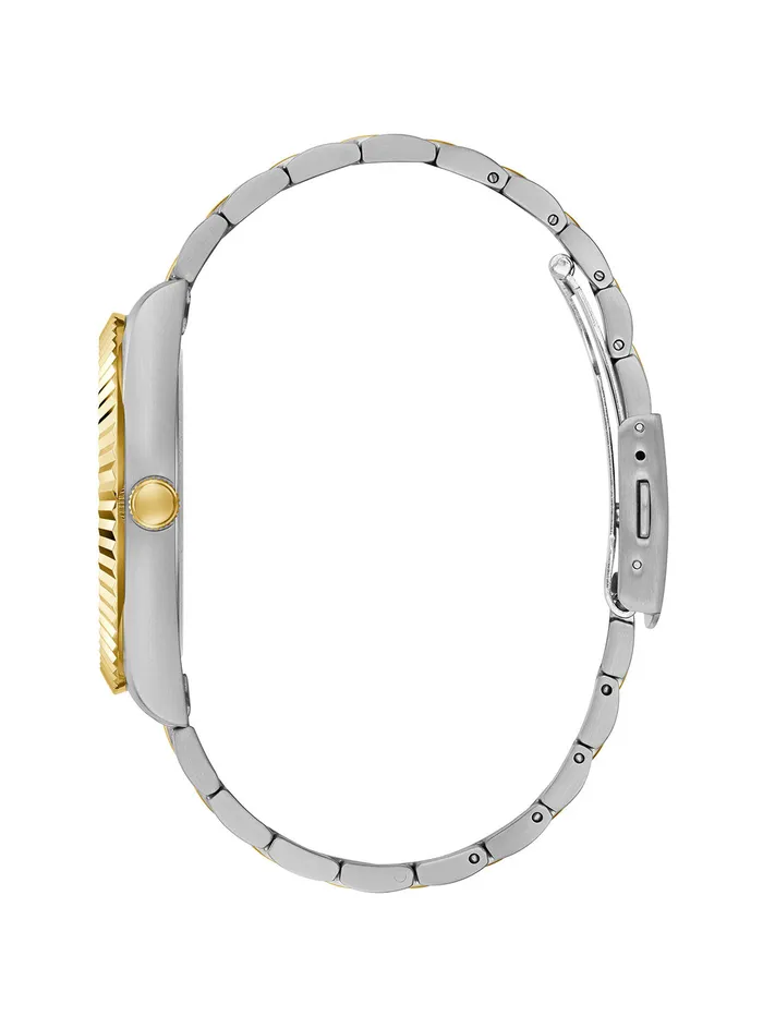 Men Watches GUESS Gold Green Connoisseur Watch