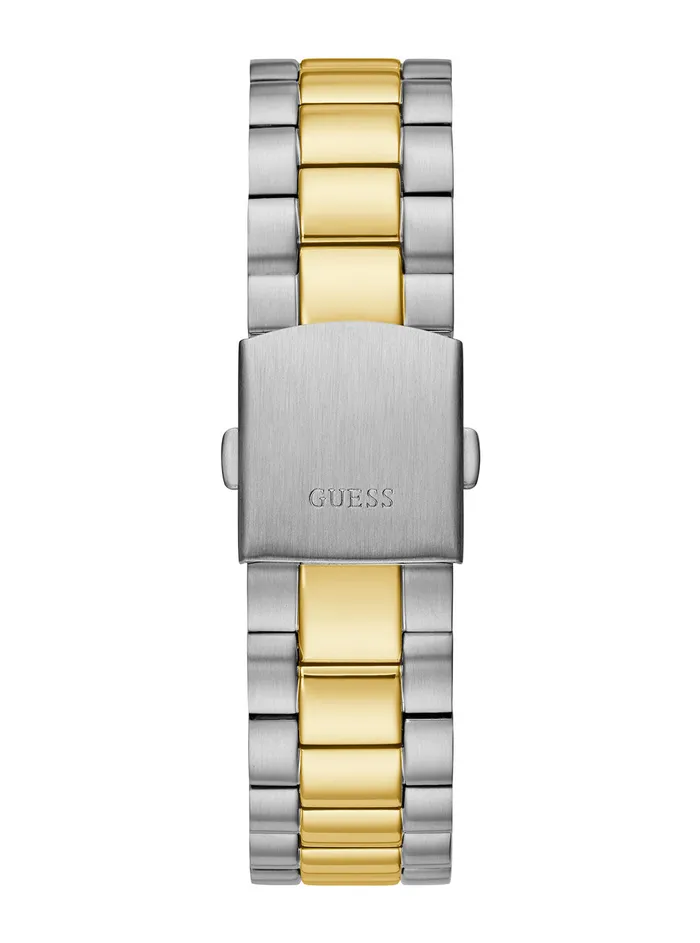 Men Watches GUESS Gold Green Connoisseur Watch