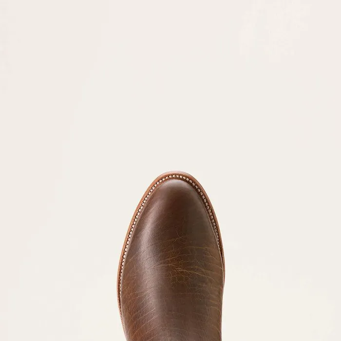 Men Western Boots Ariat Bench Made Reed Western Boot Earth Brown Bison