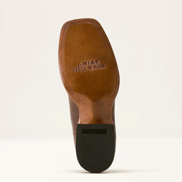 Men Western Boots Ariat Bench Made Younger Western Boot Earth Brown Bison