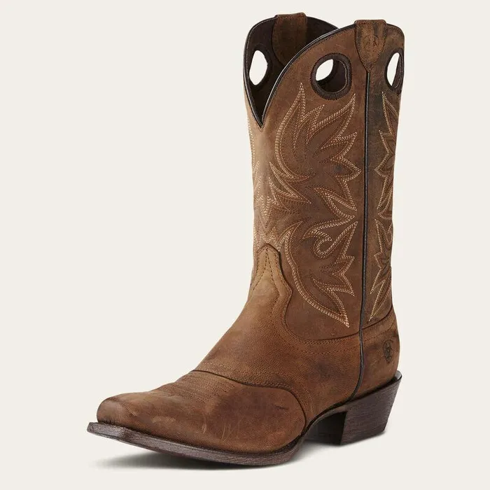 Men Western Boots Ariat Circuit Striker Western Boot Weathered Brown