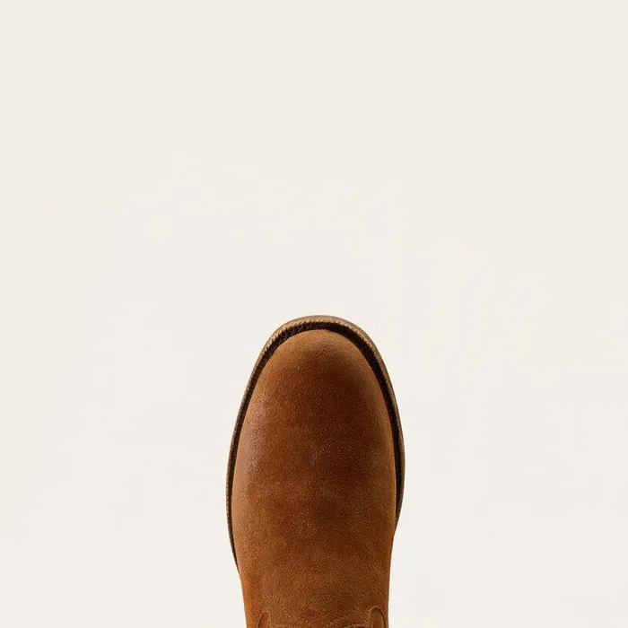 Men Western Boots Ariat Downtown Western Boot Oiled Tan Suede Men Western Boots Ariat Downtown Western Boot Oiled Tan Suede
