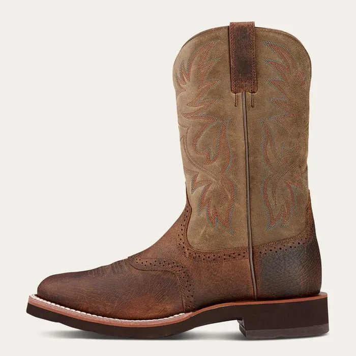 Men Western Boots Ariat Heritage Crepe Western Boot Earth Men Western Boots Ariat Heritage Crepe Western Boot Earth