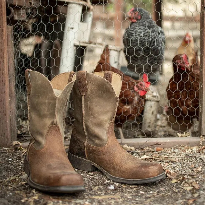 Men Western Boots Ariat Rambler Western Boot Earth