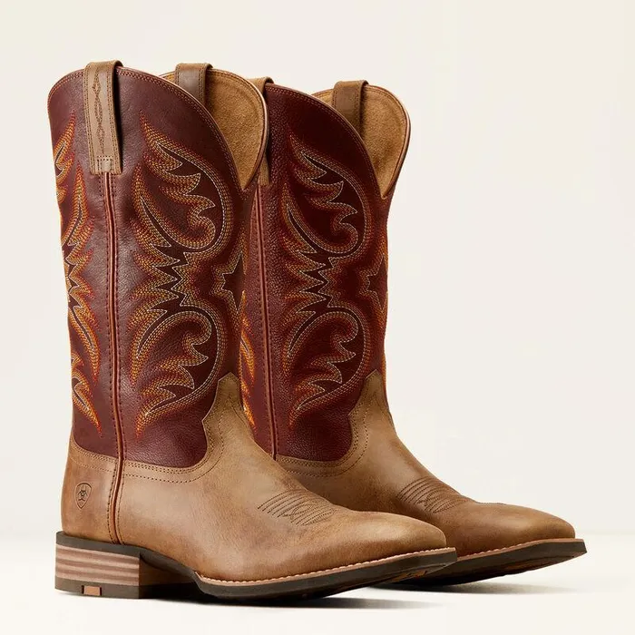 Men Western Boots Ariat Ricochet Cowboy Boot Sandstormroasted Chestnut Men Western Boots Ariat Ricochet Cowboy Boot Sandstormroasted Chestnut