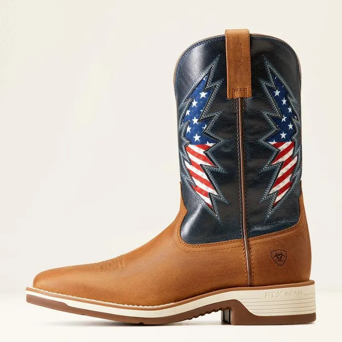 Men Western Boots Ariat Ridgeback VentTEK Western Boot Georgia Clay