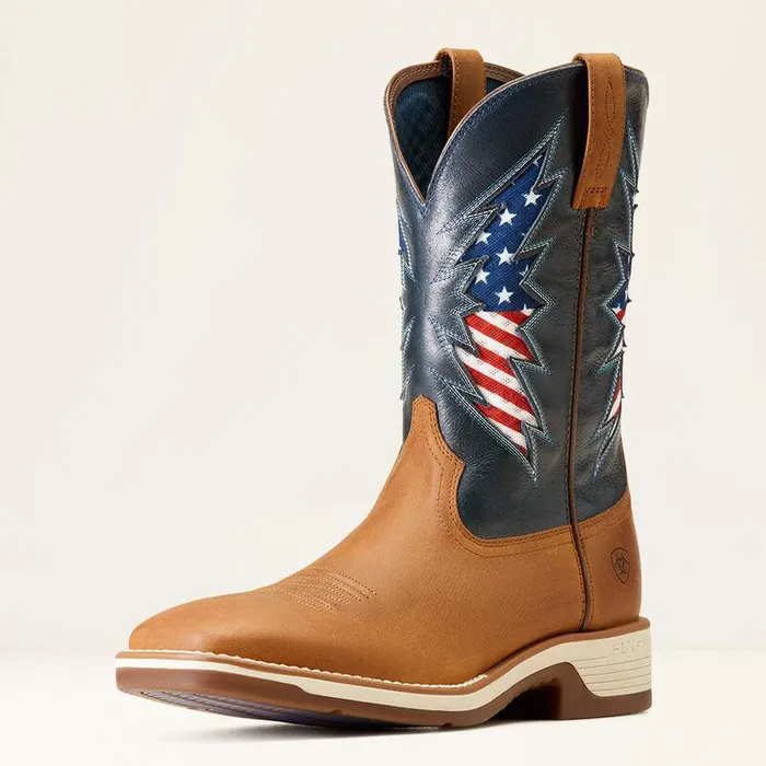 Men Western Boots Ariat Ridgeback VentTEK Western Boot Georgia Clay