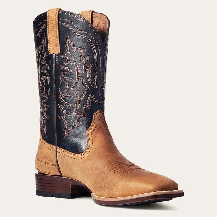 Men Western Boots Ariat Ryden Ultra EZ Zip Cowboy Boot Status Brown Men Western Boots Ariat Ryden Ultra EZ Zip Cowboy Boot Status Brown