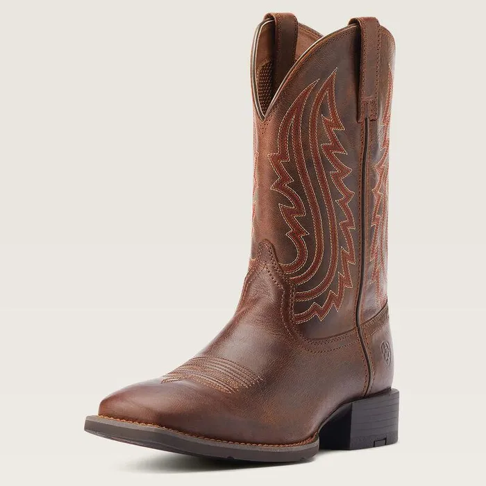 Men Western Boots Ariat Sport Big Country Cowboy Boot Almond Buff