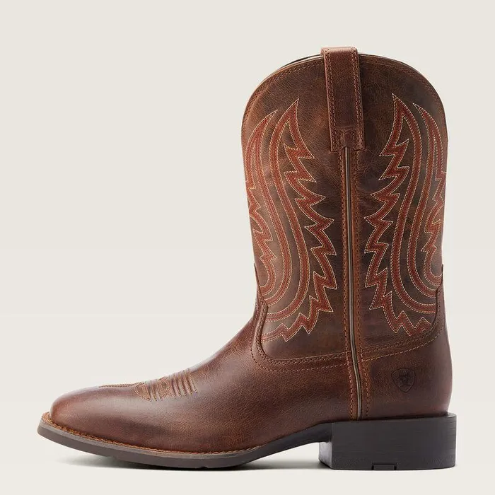 Men Western Boots Ariat Sport Big Country Cowboy Boot Almond Buff