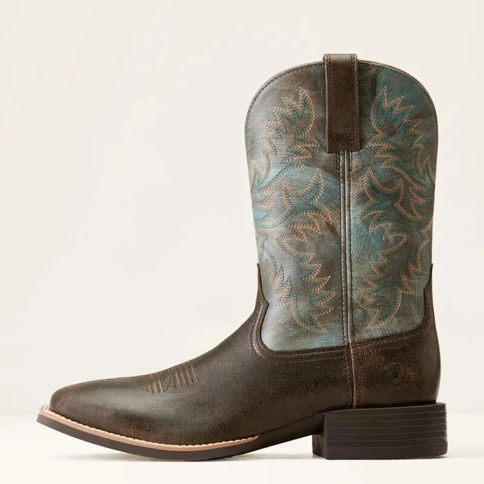 Men Western Boots Ariat Sport Latigo Western Boot Chocolate Brown Men Western Boots Ariat Sport Latigo Western Boot Chocolate Brown