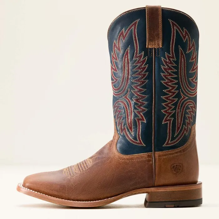 Men Western Boots Ariat Tanglewood Cowboy Boot Bonehonorable Blue Men Western Boots Ariat Tanglewood Cowboy Boot Bonehonorable Blue