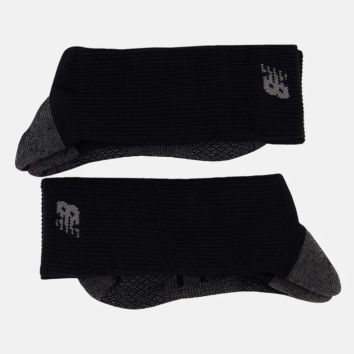 MenWomen Coolmax Crew Socks 2 Pack Black New Balance Socks