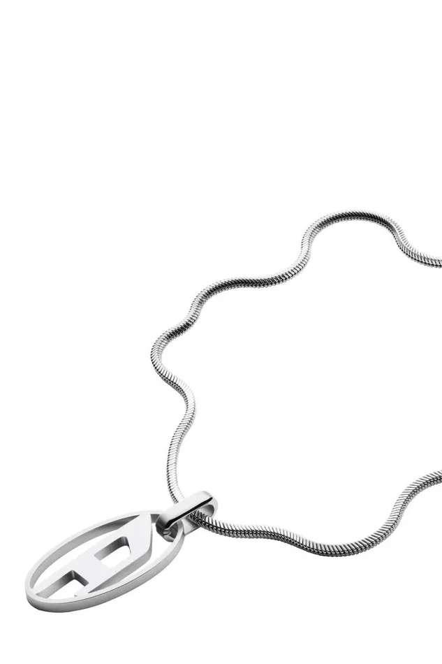 MenWomen Diesel Jewelry DX1342 Silver