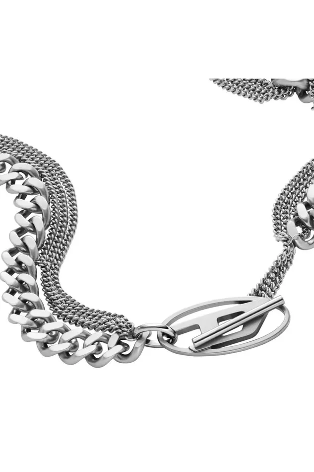MenWomen Diesel Jewelry DX1549040 JEWEL Silver