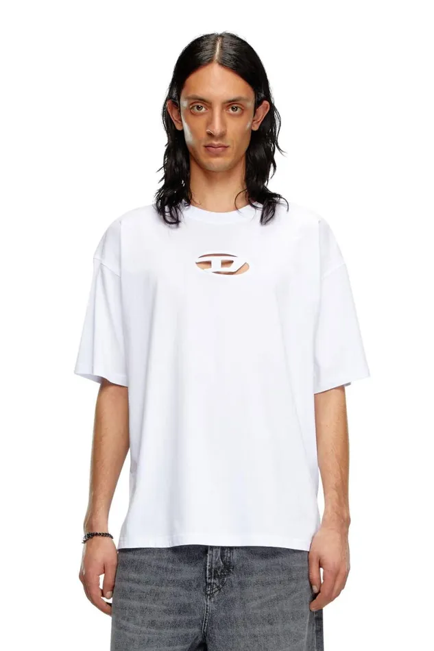 MenWomen Diesel TShirts and Polos TBOXTOD White MenWomen Diesel TShirts and Polos TBOXTOD White