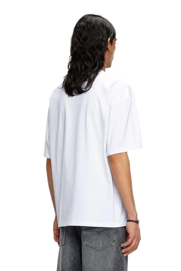 MenWomen Diesel TShirts and Polos TBOXTOD White MenWomen Diesel TShirts and Polos TBOXTOD White