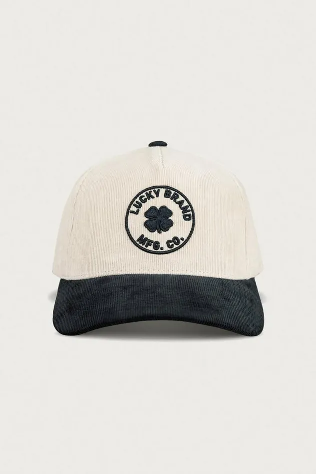 MenWomen Lucky Brand Hats Lucky Mfg Co Emb Cord Hat Crystal