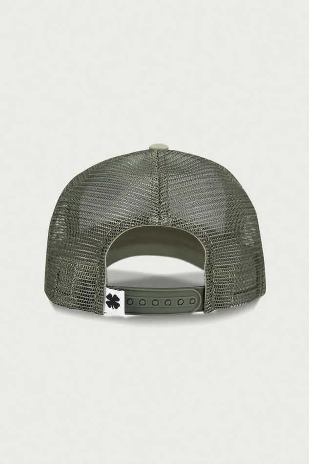 MenWomen Lucky Brand Hats Vintage Trucker Bright Green