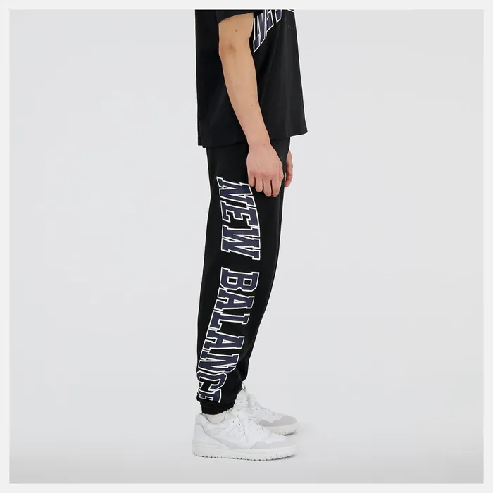 MenWomen Unissentials Warped Classics French Terry Sweatpant Black New Balance Matching Sets