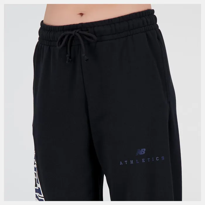 MenWomen Unissentials Warped Classics French Terry Sweatpant Black New Balance Matching Sets