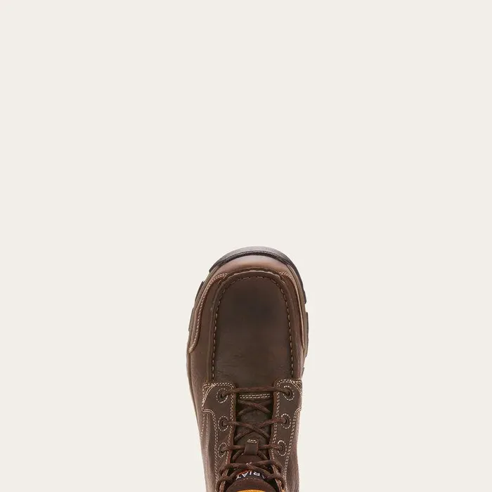 Men Work Boots Ariat Edge LTE Chukka Waterproof Composite Toe Work Boot Dark Brown