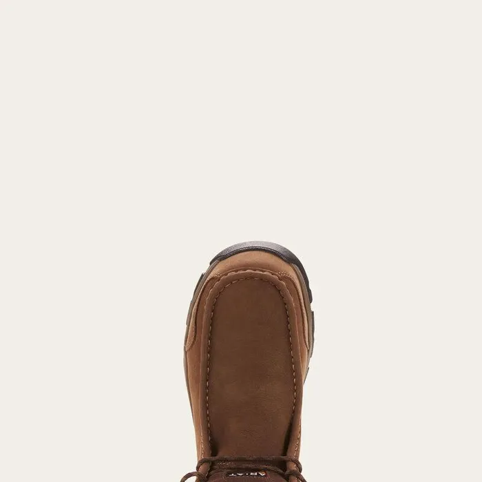 Men Work Boots Ariat Edge LTE Moc Composite Toe Work Boot Dark Brown