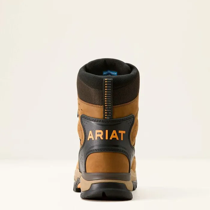 Men Work Boots Ariat Endeavor 8quot Waterproof Insulated Work Boot Dusted Brown