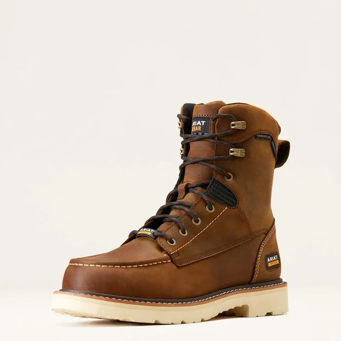 Men Work Boots Ariat Rebar Lift 8quot Waterproof Composite Toe Work Boot Distressed Brown Men Work Boots Ariat Rebar Lift 8quot Waterproof Composite Toe Work Boot Distressed Brown
