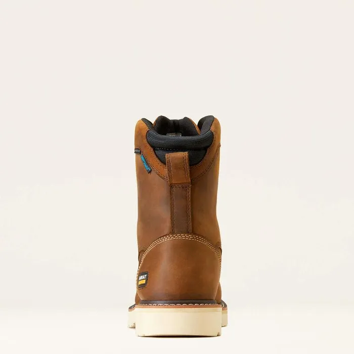 Men Work Boots Ariat Rebar Lift 8quot Waterproof Composite Toe Work Boot Distressed Brown Men Work Boots Ariat Rebar Lift 8quot Waterproof Composite Toe Work Boot Distressed Brown