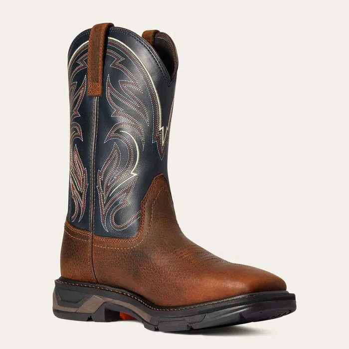 Men Work Boots Ariat WorkHog XT Cottonwood Work Boot Brown Oiled Rowdy Men Work Boots Ariat WorkHog XT Cottonwood Work Boot Brown Oiled Rowdy